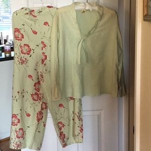 Linen Paint Suit